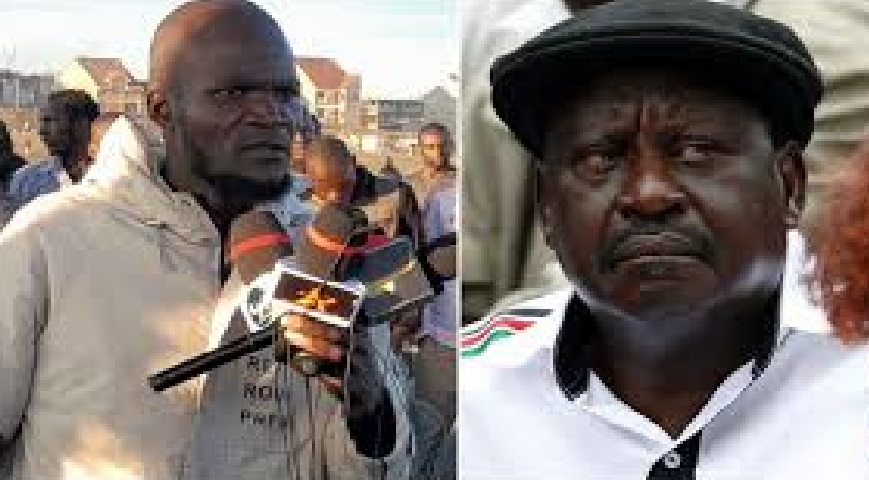 Raila's die-hard Nuru Okanga